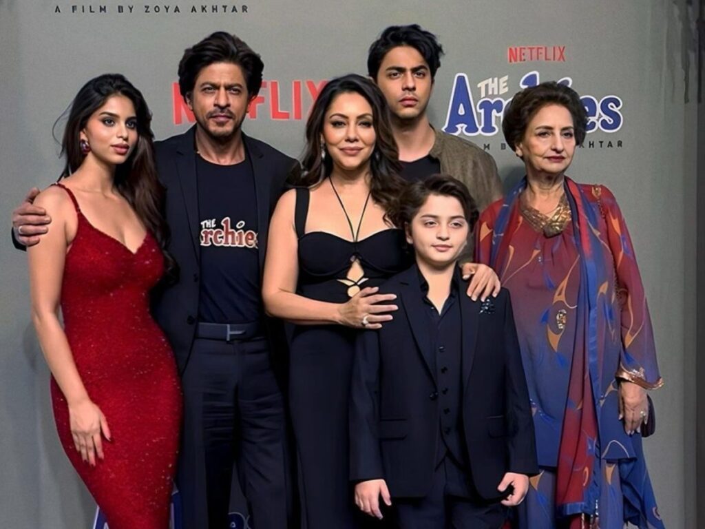 shahrukh khan family